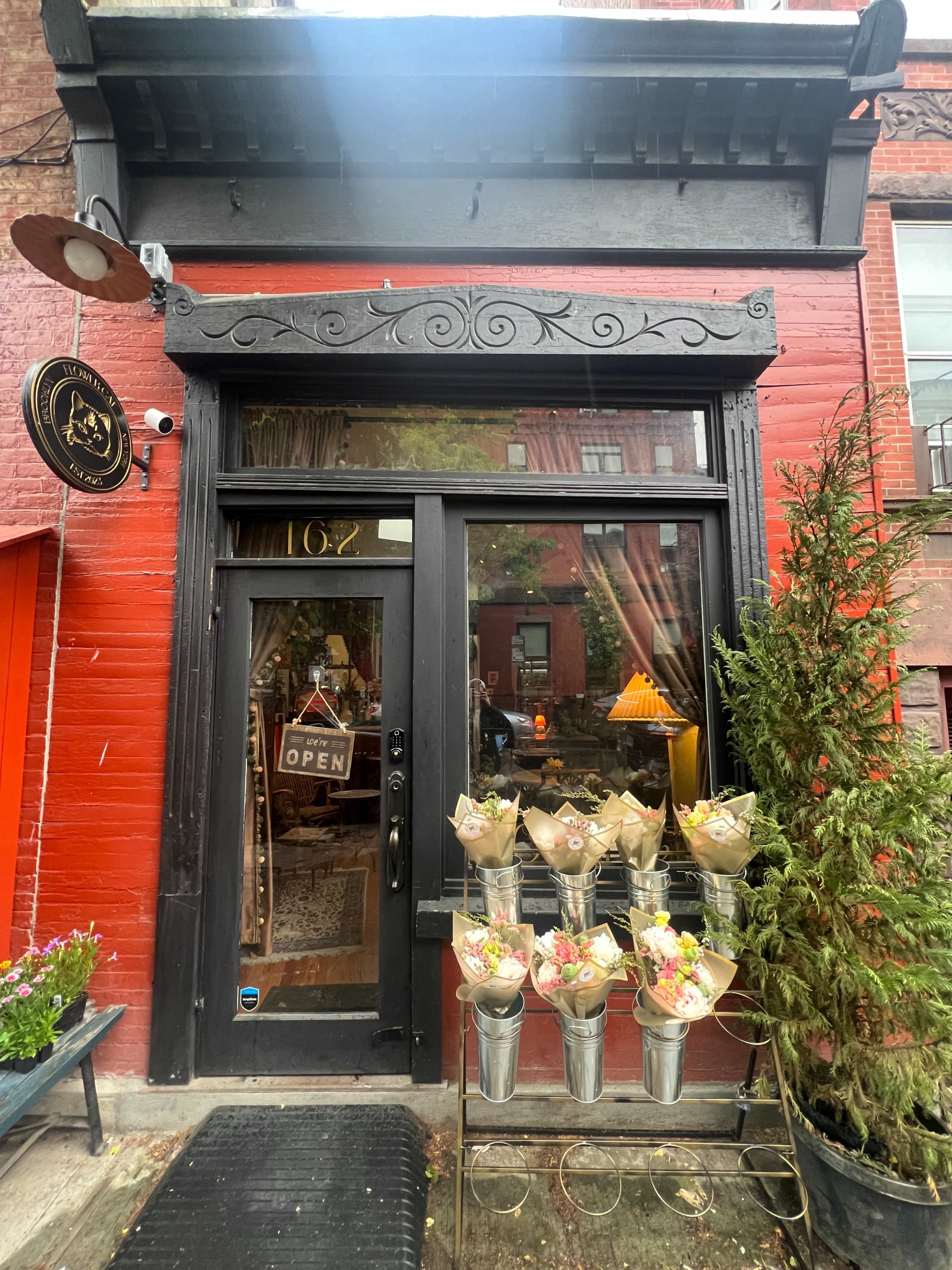 Flower Cat coffee in Greenpoint