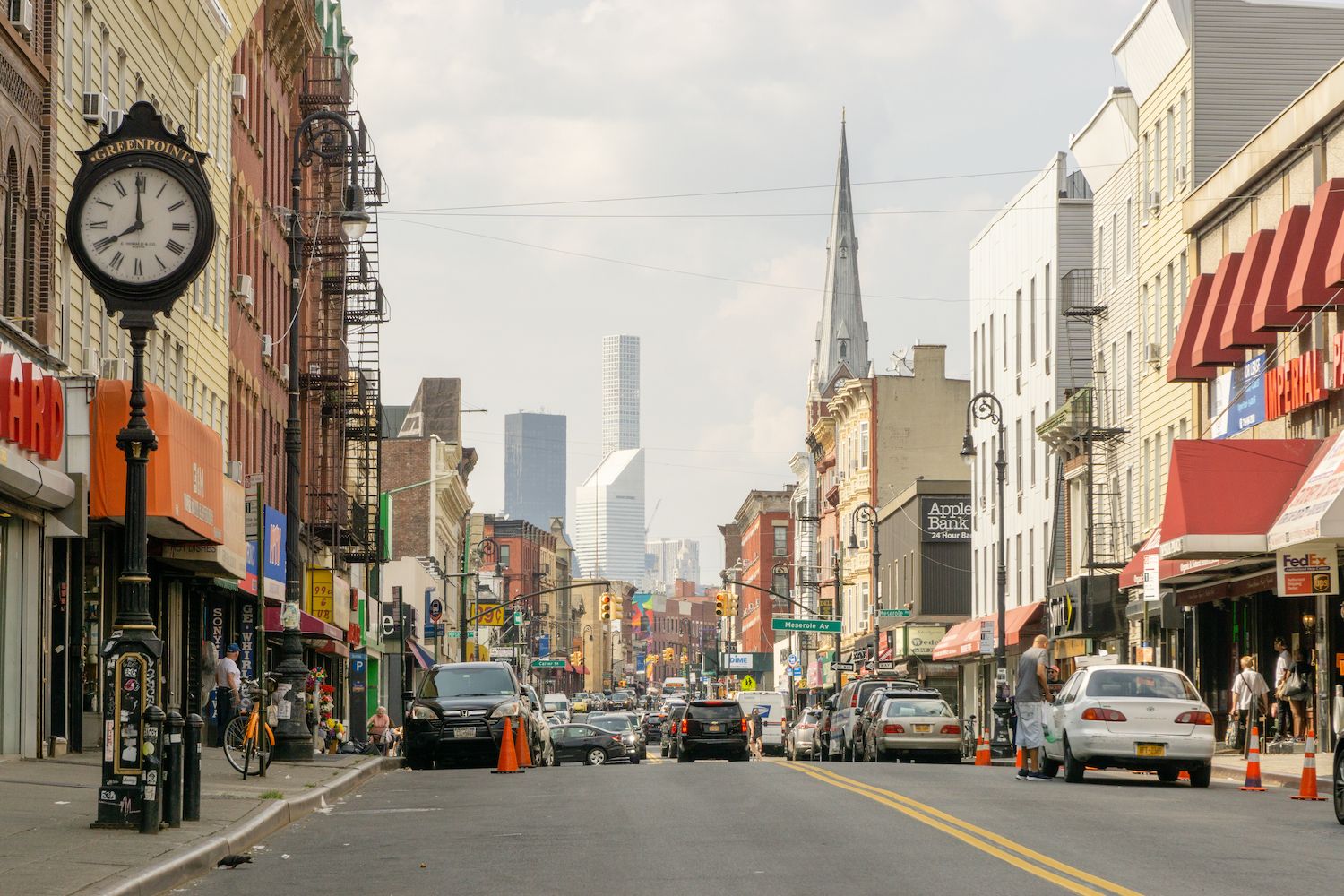 Streetview of Greenpoint, Brooklyn